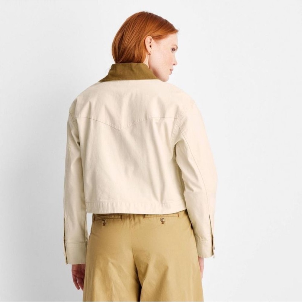 Future Collective - Women's
Cropped Chore Jacket - Future
Collective C Cream - Picture 3 of 6